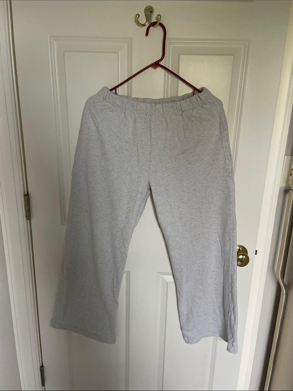 Brandy Melville Light Gray Juniors Sweatpants